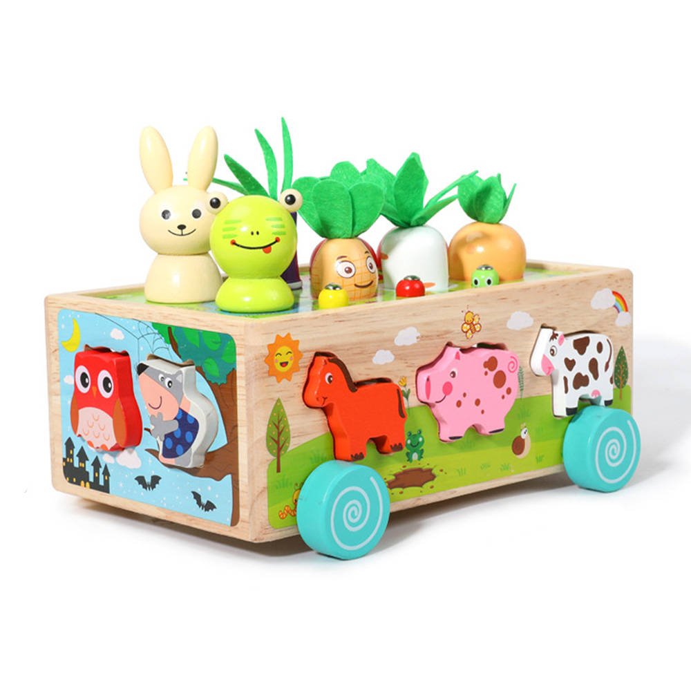 Kids Education Number - Wooden Shape Assortment Matching Children Toys