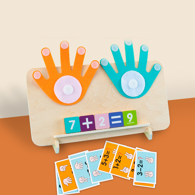 Kids Montessori Toys Wooden Fi - Kids Education Number 评论和价格