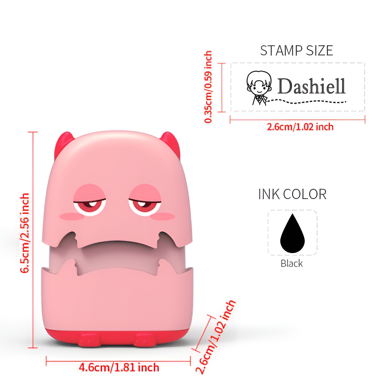 Kids Custom Name Stamp - Perso - Kids Education Name 评论和价格